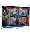 SET DE JUCĂRII CU 10 FIGURI DE SUPEREROI CU ARMELOR