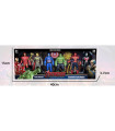 KIDS SET 6 FIGURES SUPERHEROES WITH WEAPONS