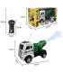CHILDREN'S TRUCK WITH REMOTE CONTROL 2 DIRECTIONS AND SMOKE, 3 COLORS, IN A BOX - Radio control with remote control