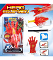 GLOVE WITH LAUNCHER IRON SUPERHERO