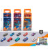 METAL CARS 4 PCS. IN A SET WITH HANDLE - METAL