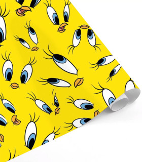 Hârtie de ambalaj LOONEY TUNES 70 x 200 - PUNGI CADOU ȘI BATERII