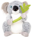 PLUSH KOALA WITH BAMBOO 2 COLORS 60 CM