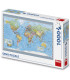 PUZZLE HARTA LUMII 1000 PIESE - PUZZLE ȘI CUBURI