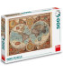 PUZZLE HARTĂ ISTORICĂ A LUMII 500 PIESE - PUZZLE ȘI CUBURI