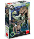 PUZZLE PENTRU COPII JURASSIC WORLD 100 XL PIESE NEON - PUZZLE ȘI CUBURI