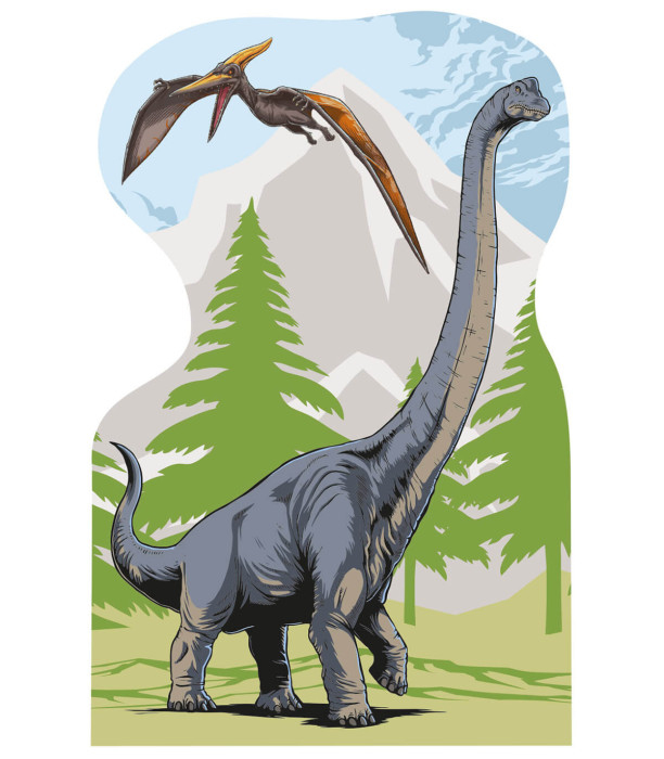 PUZZLE PENTRU COPII JURASSIC WORLD 4X54 PIESE - PUZZLE ȘI CUBURI