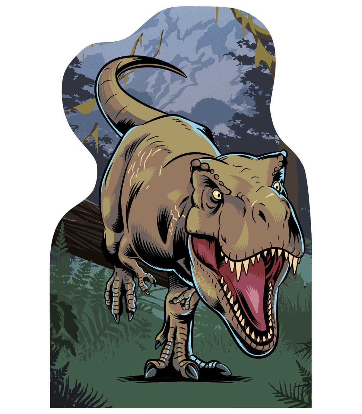 PUZZLE PENTRU COPII JURASSIC WORLD 4X54 PIESE - PUZZLE ȘI CUBURI