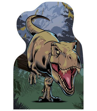 PUZZLE PENTRU COPII JURASSIC WORLD 4X54 PIESE - PUZZLE ȘI CUBURI