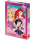 PUZZLE PENTRU COPII DISNEY PRINCESS 24 PIESE - PUZZLE ȘI CUBURI