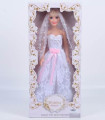 POPA DE PĂPUȘĂ CU VEIL DE 45 CM