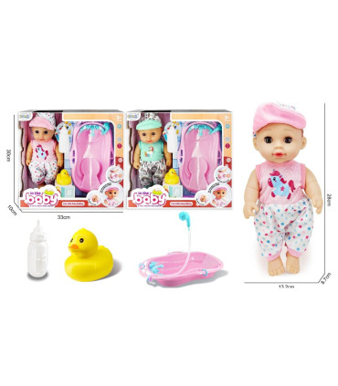 PUERTO DE BAIE CU DUȘ ȘI RAȚĂ ÎN CUTIE - BEBELUȘ