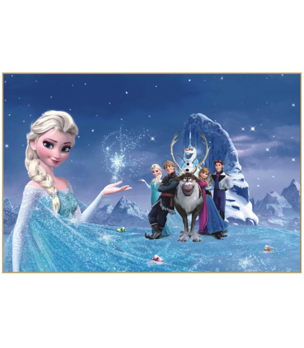 PUZZLE ÎNGHEȚATUL REGAT 1000 PIESE 2 TIPURI - PUZZLE ȘI CUBURI