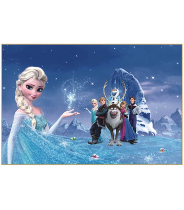 PUZZLE ÎNGHEȚATUL REGAT 1000 PIESE 2 TIPURI - PUZZLE ȘI CUBURI