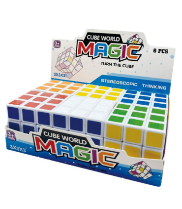 CUBUL MAGIC RUBIK 6 BUCATI - PUZZLE ȘI CUBURI
