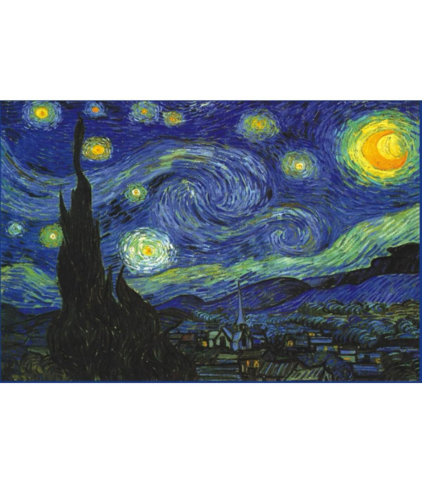 PUZZLE VAN GOGH 1000 PIECES - PUZZLES AND CUBES