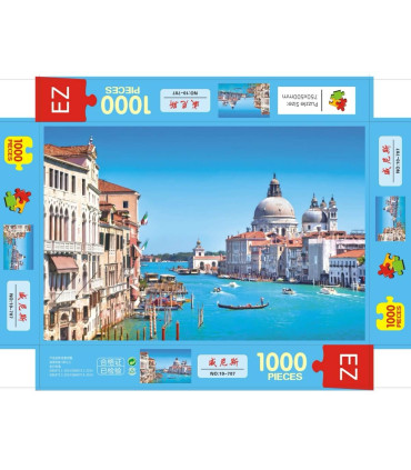 PUZZLE VENETIA 1000 PIESE - PUZZLE ȘI CUBURI