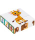 CHILDREN SMALL CUBE PUZZLE WILD ANIMALS - ALL PRODUCTS
