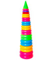 GIANT 90 CM CHILDREN'S RING STACKING PYRAMID