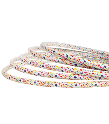 CHILDREN'S LARGE HOOP STARS 75 CM - RODS, ROPES AND HOOPS