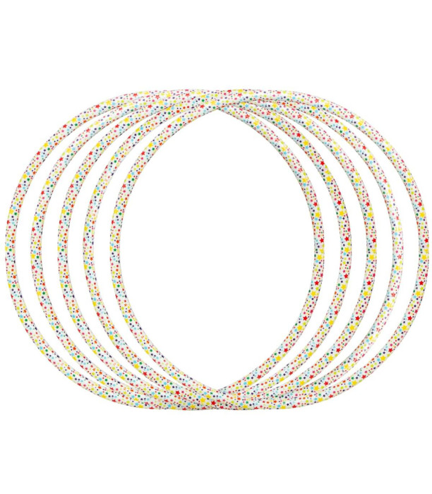 RINGURI PENTRU COPII MARI STELE 75 CM - LANSETE, SFORI ȘI CERCURI
