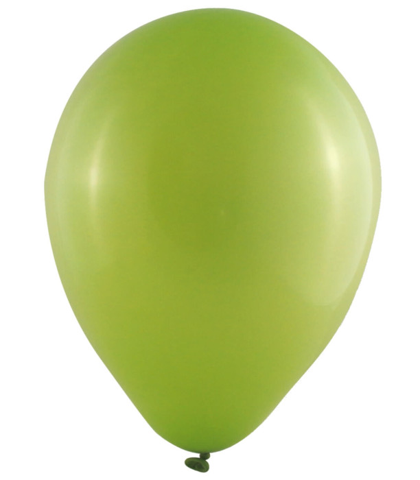 BALLOONS 50 PCS. 10\\" - 25 CM 113 STANDARD PISTACHIO - Standard colors