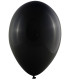 BALLOONS 50 PCS. 10\\" - 25 CM 122 STANDARD BLACK - Standard colors