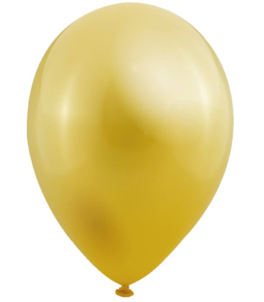 BALLOONS 20 PCS. 10\\" - 25 CM METALLIC MIX - Metallic