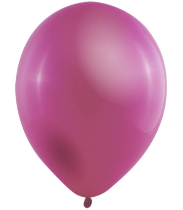 BALLOONS 20 PCS. 10\\" - 25 CM METALLIC MIX - Metallic