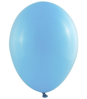 BALLOONS 50 PCS. 12\\" - 30 CM 116 STANDARD SKY BLUE - Standard colors