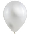 BALOANE 100 BUC. 12" - 30 CM 303 METALIC ALB