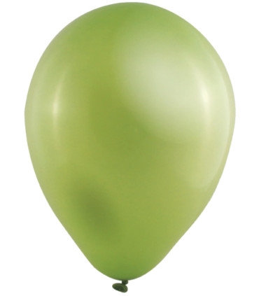 BALLOONS 50 PCS. 12\\" - 30 CM 312 METALLIC PISTACHIO - Metallic