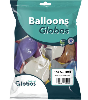BALLOONS 100 PCS. 9\\" - 22 CM MACARON MIX - Macaron