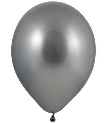 BALOANE 100 BUC. 5\\" - 13 CM CHROM MIX - Хром