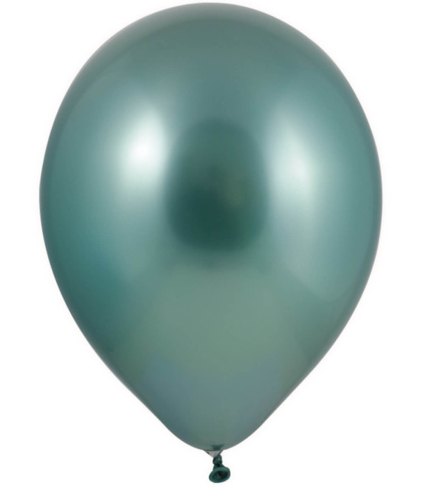 BALLOONS 100 PCS. 5\\" - 13 CM CHROME MIX - Chromium