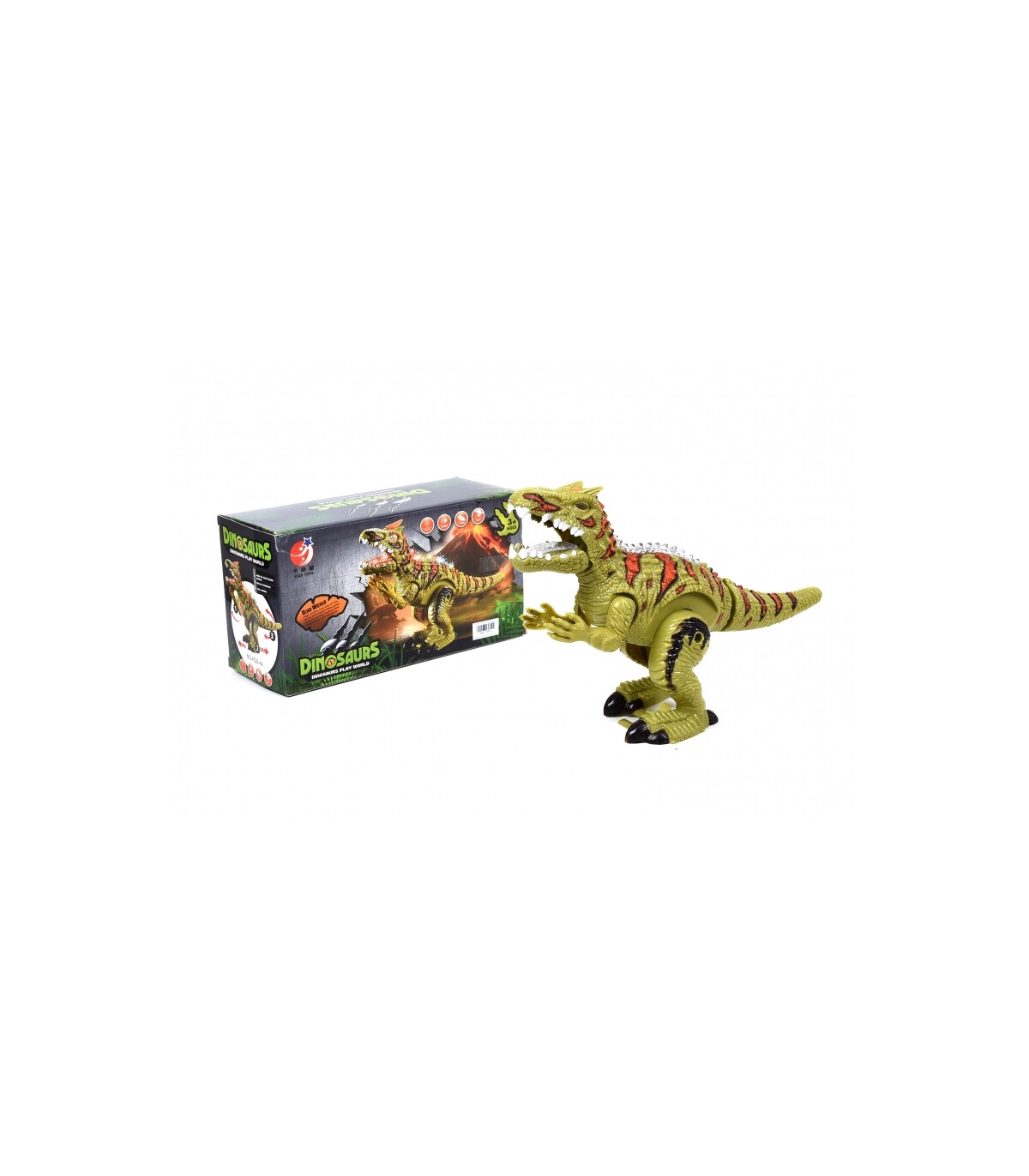 DINOZAUR UMBLĂTOR CU SPATE STRĂLUCITOR - Dinozauri