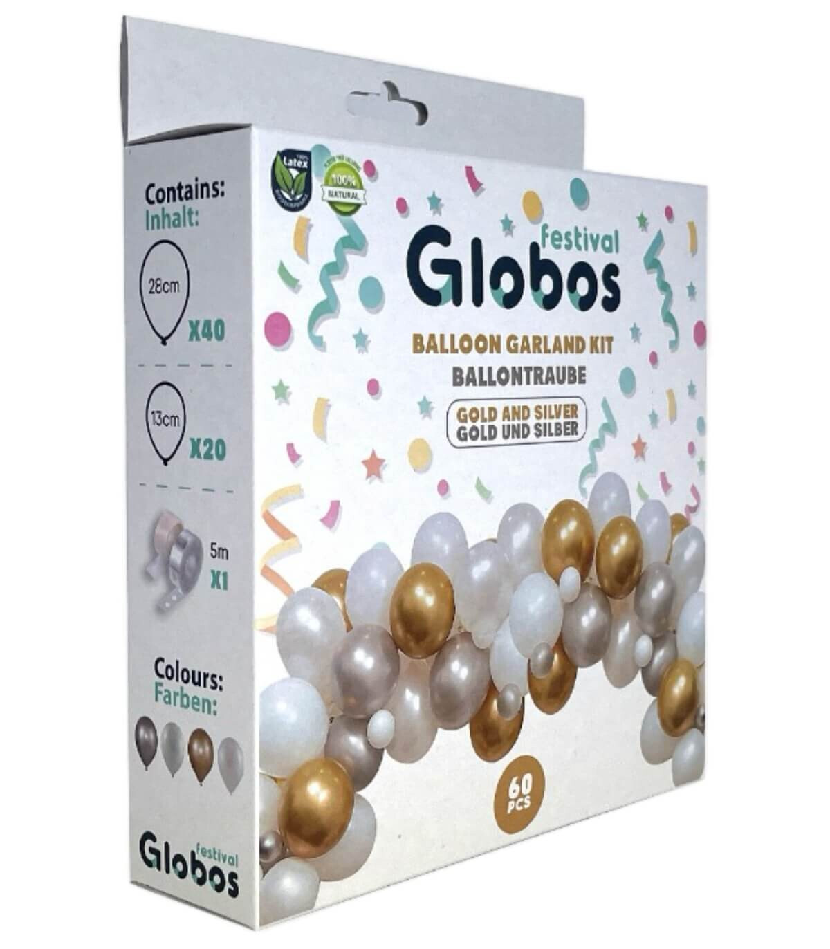 SET PENTRU ARC DIN 60 BALOANE AURII/GOLD 60 - АРКИ И КОМПЛЕКТИ