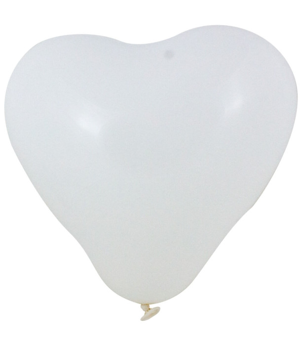 BALONI 50 BUC. 30 CM - INIMI, MIX STANDARD - Culori standard