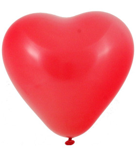 BALONI 50 BUC. 30 CM - INIMI, MIX STANDARD - Culori standard