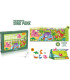 PUZZLE MAGNETIC 3 BUC. DINO PARK - PUZZLE ȘI CUBURI