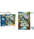 PUZZLE PENTRU COPII CU 54 DE PIESĂ MARI CASTEL - PUZZLE ȘI CUBURI