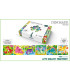 PUZZLE PENTRU COPII DINOZAURI 6 BUC. X 20 PIESE - PUZZLE ȘI CUBURI