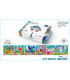 PUZZLE PENTRU COPII FUNDUL MĂRII 6 BUC. X 20 PIESE - PUZZLE ȘI CUBURI