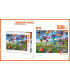 PUZZLE PENTRU COPII 500 DE PIESE PEISAJ CU BALOANE - PUZZLE ȘI CUBURI