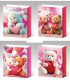 GIFT BAG BEAR WITH HEART 32*26*10 4 TYPES - PACKAGING AND BATTERIES