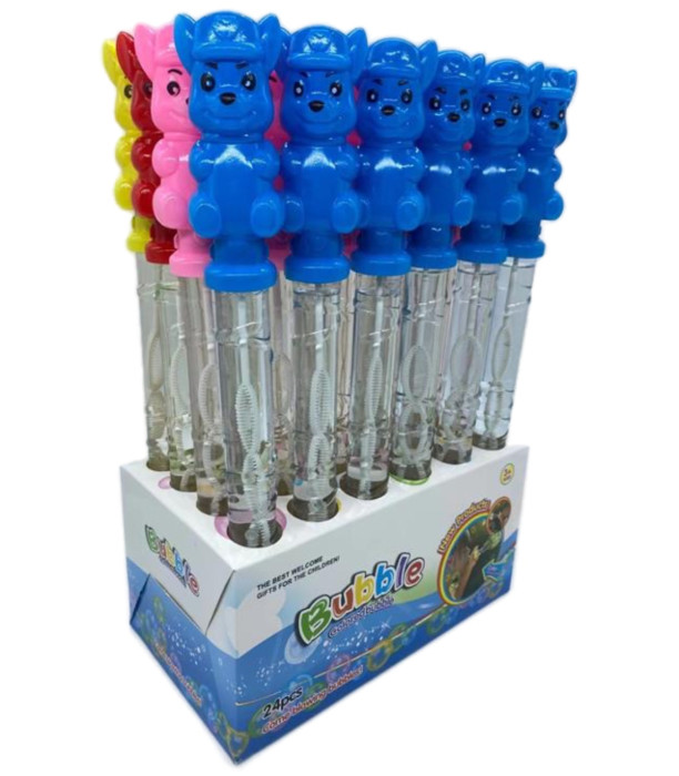 STICK PENTRU BALOANE CU SĂPUN 36 CM CÂINI - BULE DE SĂPUN