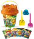 MEDIUM SAND BUCKET 4 PARTS, WITH PICTURES, 8 TYPES - FOR SAND