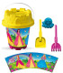 MEDIUM SAND BUCKET 4 PARTS, WITH PICTURES, 8 TYPES - FOR SAND