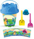 BIG SAND BUCKET 4 PARTS, WITH PICTURES, 8 TYPES - FOR SAND