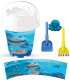 BIG SAND BUCKET 4 PARTS, WITH PICTURES, 8 TYPES - FOR SAND